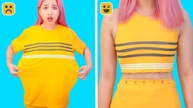 '6 Fashion Hacks and DIY Clothing Ideas || Girls Hacks Make Your Life Easier by D&B Studio'