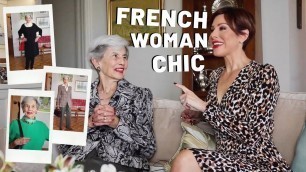 'THE FRENCH WOMEN STYLE | 3 Chic Fashion Looks for Women Over 60 | Dominique Sachse'