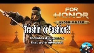 'Trashin\' or Fashion?! (Kyoshin Armor & New Variant Armors!)'