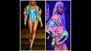 'TEYANA TAYLOR At the Blonds FASHION Show For New York Fashion Week'