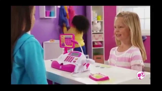 'Toys For Girls - Barbie Shopping Spree Cash Register'