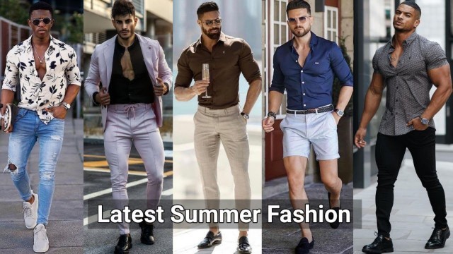 'Best Summer Fashion for Mens | Attractive Summer Outfits Ideas | New Summer Trends 2022 | STYLE DUDE'