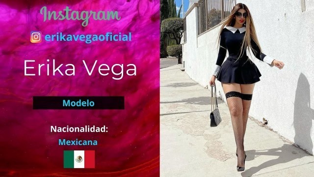 'Erika Vega, beautiful model from  Mexico, fashion and with good music on Instagram HD.'