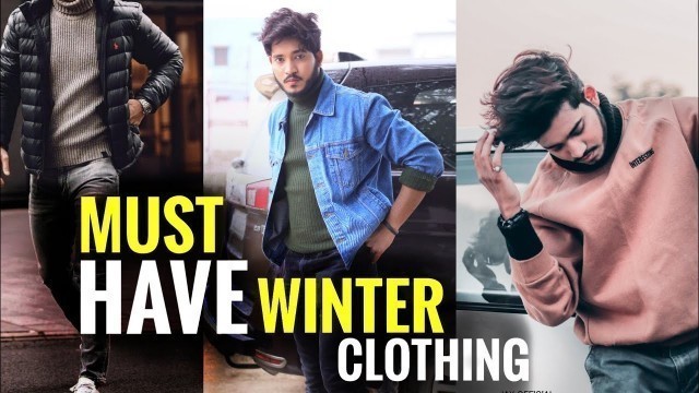 '6 Best Winter Style ITEMS For Indian Men | HINDI | BUDGET WINTER OUTFITS 