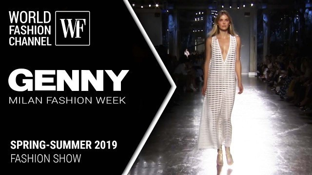 'Genny | spring-summer 2019 Milan fashion week'