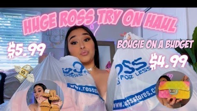 'ROSS TRY ON HAUL 2021 | affordable and bougie'