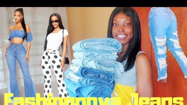 'FashionNova Jeans Try on Haul | Tall Girl Friendly Jeans'