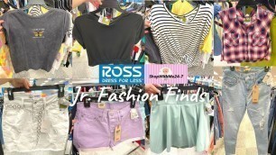 '✨Ross Dress For Less Shop With Me✨ Junior’s Fashion Clothing/ Trendy Tops and Bottoms | New Finds'