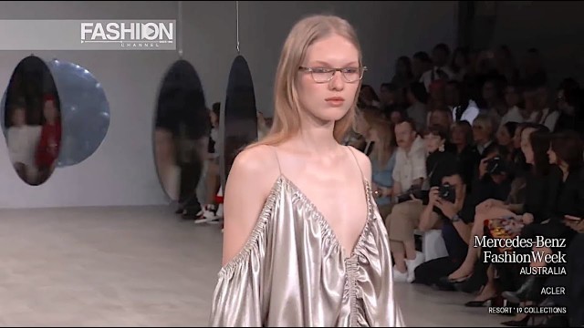 'ACLER Resort 2019 Australia MBFW - Fashion Channel'