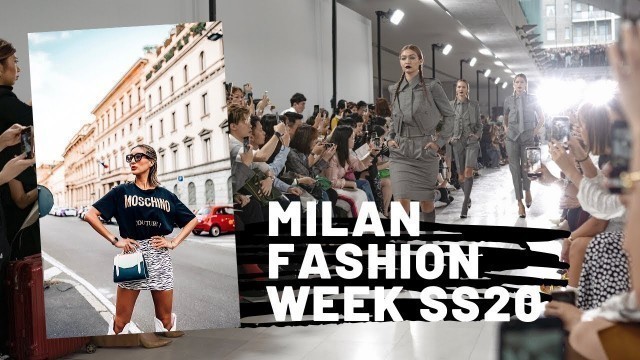 'Vlog 15 || Milan Fashion Week SS20 behind the scenes'