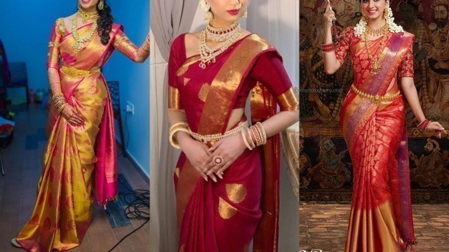 'Wedding Silk Saree Collection 2020||Bridal Saree 2020||Chic Fashion||CF'