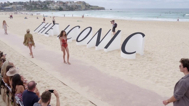 'THE ICONIC Swimwear 2017 Runway Show at Bondi Beach | Drone Highlights'