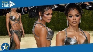 'Teyana Taylor wears flesh-baring dress that shows off her tummy and butt at Met Gala 989619'