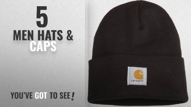 'Carhartt Hats & Caps [ Winter 2018 ]: Carhartt Men\'s Acrylic Watch Hat,Black,One Size'