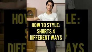 'How To Style Shorts | Outfit Ideas | Men’s Fashion 2021 #shorts'