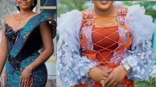 'Lace Dress Styles 2022: Latest Ankara Style |Beautiful Asoebi LaceStyles | African Fashion For Women'