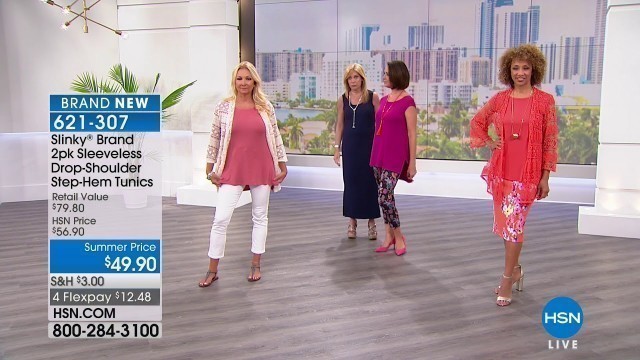 'HSN | Slinky Brand Fashions 06.09.2018 - 01 PM'