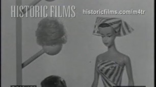 '1963 Vintage Fashion Queen BARBIE commercial'