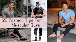 'Muscular Men Outfit Ideas for 2022 | Muscular Men Fashion'