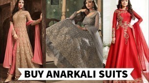 'Beautiful Anarkali Suits Designs 2020|Festival Collection||Chic Fashion|CF'