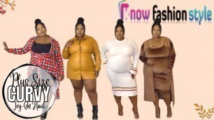 'KNOW FASHION STYLE PLUS SIZE TRY-ON HAUL ⎮ FALL 2021 