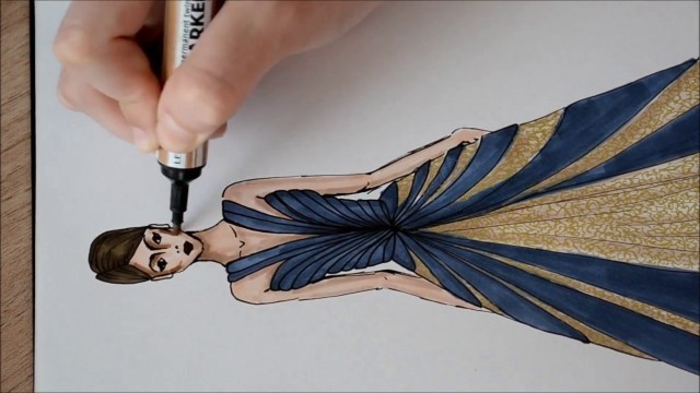 'Fashion Illustration -Speed Drawing'