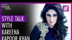 'Style Talk With Kareena Kapoor Khan | Lakme Fashion Week - Winter Festive 2015'