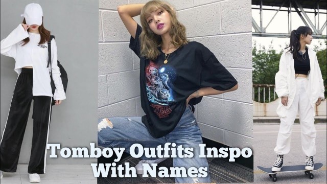 'Korean Outfits With Names || Tomboy Outfits || Part-2'