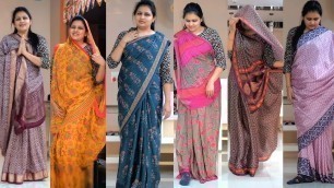 'new saree ka fashion show ghar pe kiya | funny cat walk'