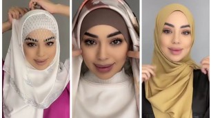 'Simple And Easy Hijab Tutorial ❤️ HijabStyle / ارتداء الحجاب دروس جديدة'