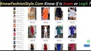 'KnowFashionStyle ! KnowFashionStyle Reviews ! KnowFashionStyle.Com Know if is Scam or Legit ?'