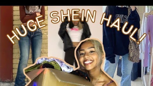 'SHEIN TRY-ON CLOTHING HAUL! (cybery2k, 90s, streetwear, e-girl)'