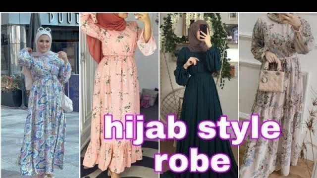 'Hijab fashion inspiration / Hijab style modest fashion clothes 2022/فساتين محجبات جديدة'