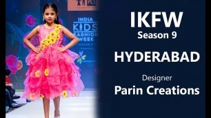 'India Kids Fashion Week | Designer Parin Creations | Hyderabad Final Show'