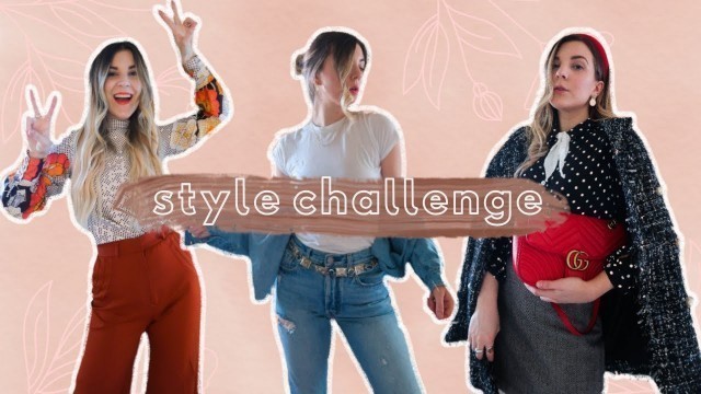 'OUTFIT STYLE CHALLENGE Feat BJonesStyle & TinyAcorn || 70s, 90s, Gossip Girl, Y2K || THRIFTED OUTFIT'