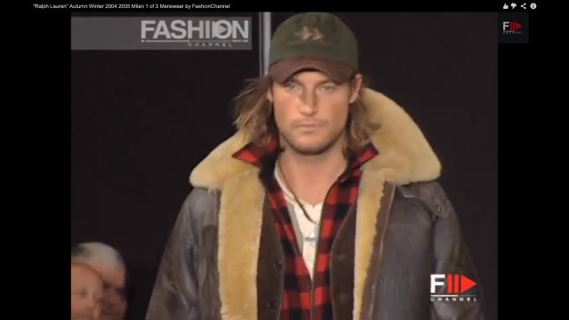 '\"Ralph Lauren\" Autumn Winter 2004 2005 Milan 1 of 3 Menswear by FashionChannel'