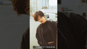 'Korean tomboy outfits #shorts #youtubeshorts #fashion #outfit'