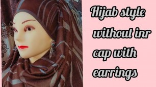 '1 minutes Hijab tutorial || Easy Hijab style for Girls || fashion with sarish #hijabfashion'