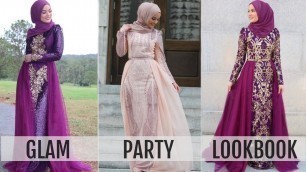 'GLAM PARTY LOOKBOOK | Modanisa Dresses'