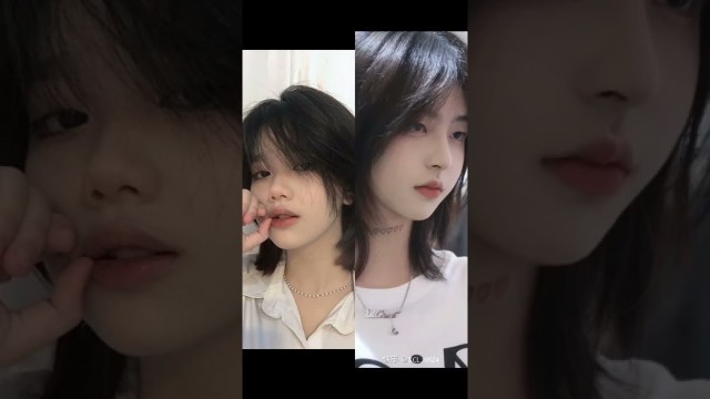 'Tomboy Haircut | Korean Girls Tomboy Hairstyle  #shorts #youtubeshorts #tomboystyle #haircut'