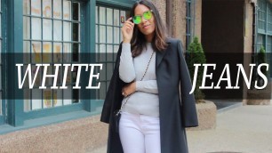 'Style White Jeans for Fall | Fall Fashion 2015'