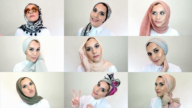 '20 SIMPLE HIJAB STYLES! - TUTORIAL'