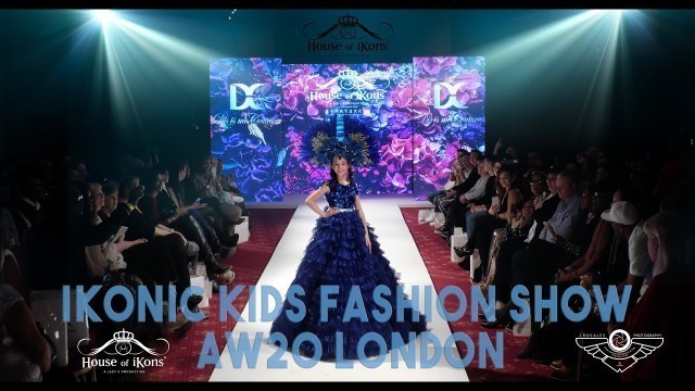 'House of iKons iKonic Kids Fashion Show London AW20 #kidsfashionshow #londonfashionshow #kidsrunway'