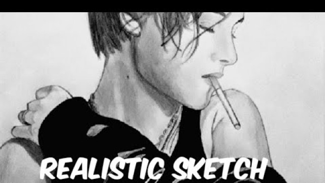 'Sketch of a fashion model | drawing tutorial for beginners | black and white sketch,.'