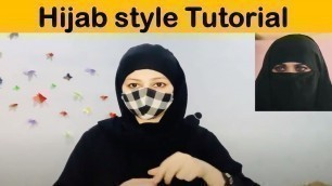 'Raqs e Bismil Zohra, Hijab style Tutorial IN Very Easiest Way || Spa Fashion #trending #hijab'