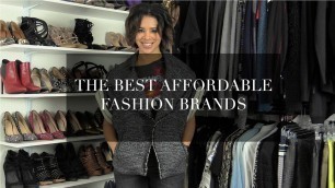 'The Best Affordable Fashion Brands'