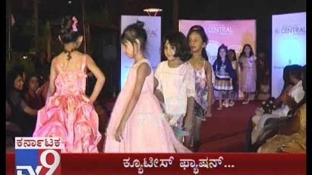 'Children Fashion Show With Different Costumes Ramp The Stage In Bengaluru'