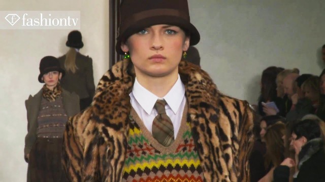 'Ralph Lauren Fall/Winter 2012/13 Show at New York Fashion Week NYFW | FashionTV'