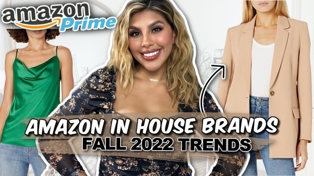 '✨AMAZON HAS THEIR OWN FASHION BRANDS!✨FASHION TRENDS AND BASICS FROM AMAZON BRANDS! | FALL HAUL 2022'