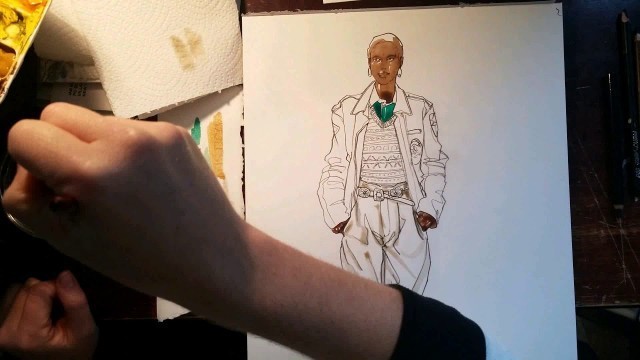 'Drawing & Painting Demo: Ralph Lauren'